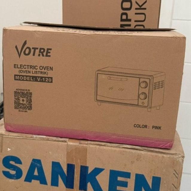 Votre Oven Elektrik Warna Pink