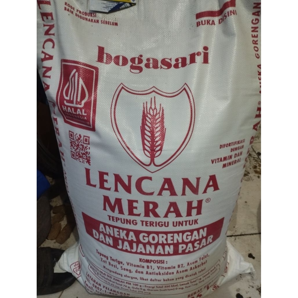 Tepung Terigu Lencana Merah 25 kg