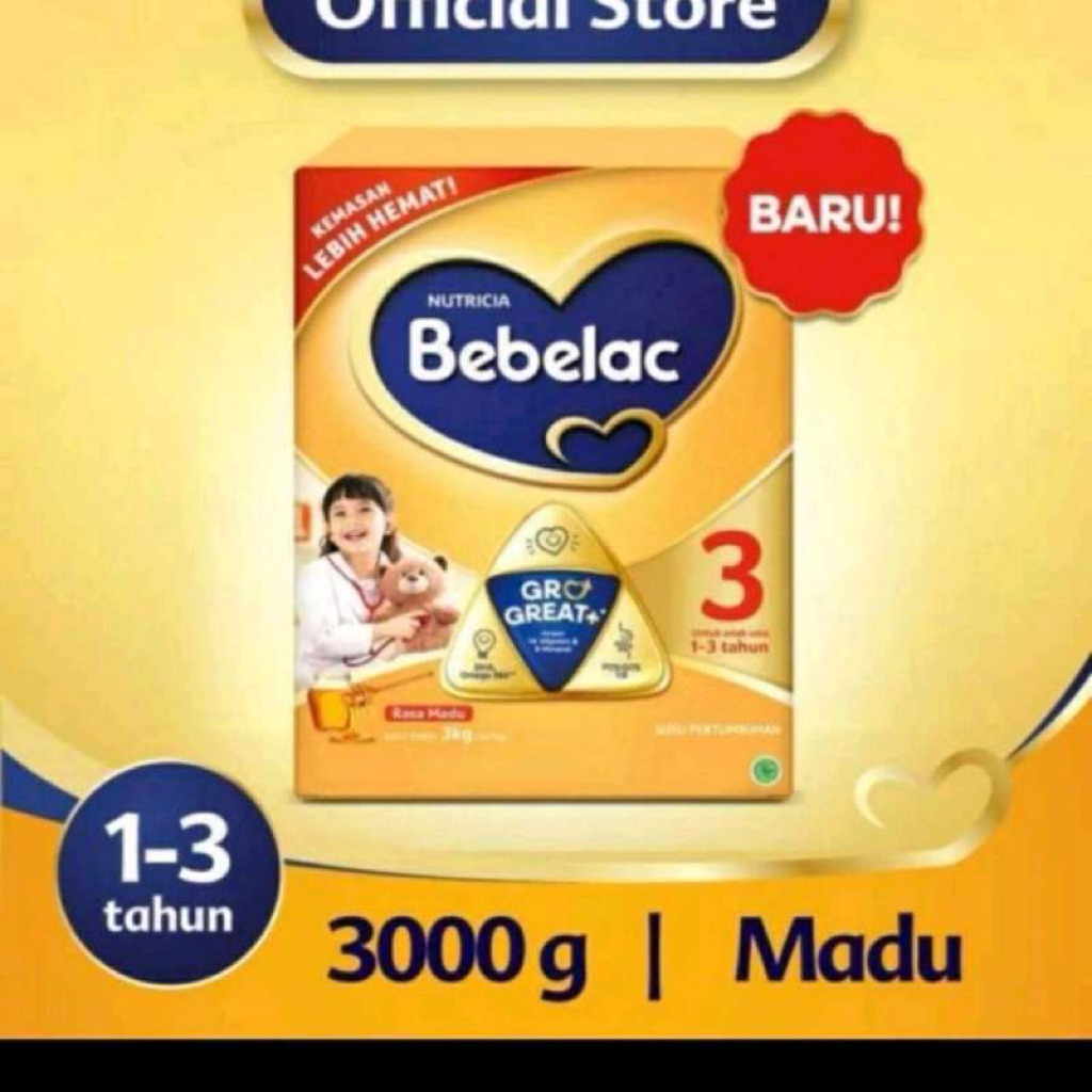 Bebelac 3madu 3000gr 1-3thn