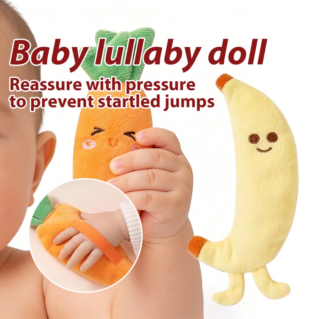 boneka tidur bayi Mainan Penenang Bayi Teman kenyamanan serbaguna all-in-one lembut tidak abrasif