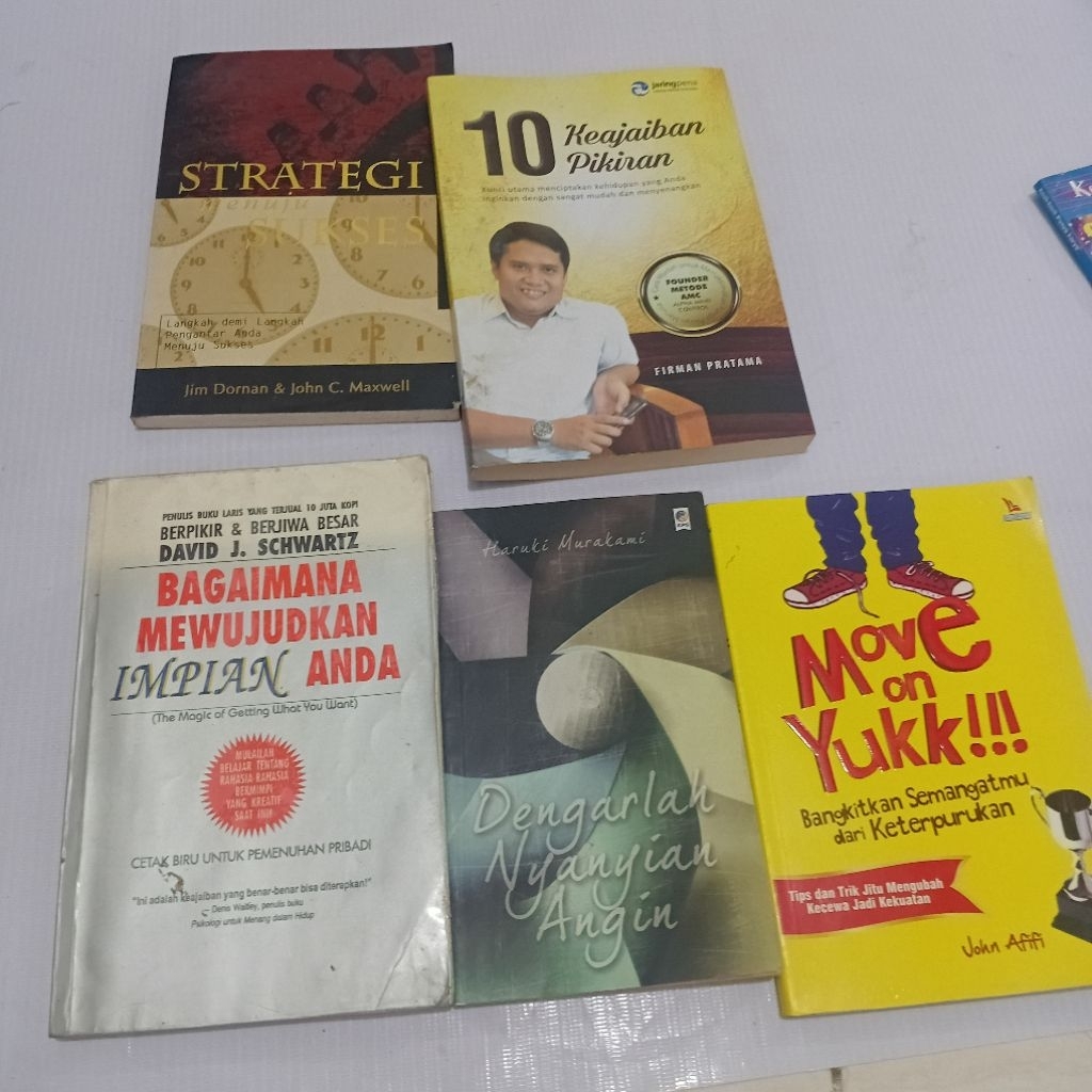 PENGEMBANGAN DIRI, 10 KEAJAIBAN PIKIRAN, BAGAIMANA MEWUJUDKAN IMPIAN ANDA, STRATEGI SUKSES, MOVE ON 