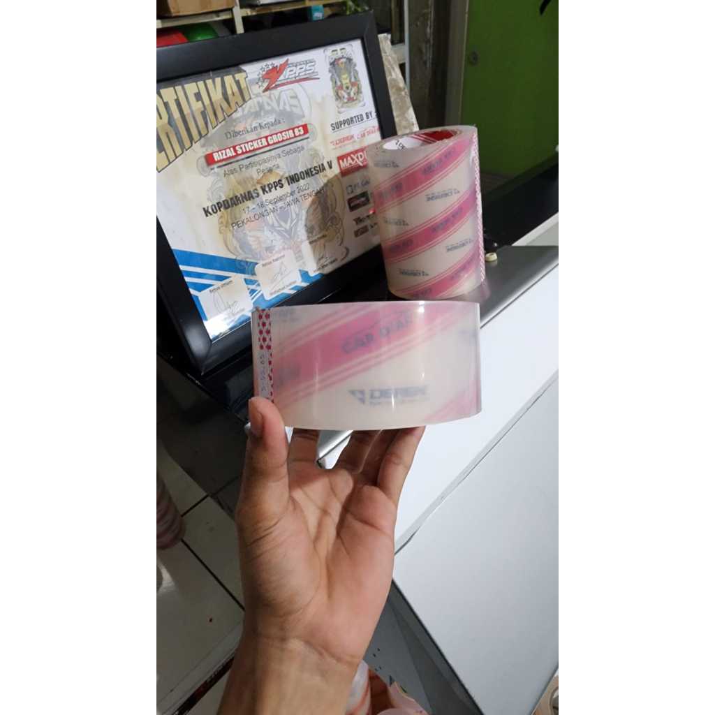 Transfer Tape Cutting Sticker Premium Transparan | Stiker Transfer Paper Vinyl Decal ORACAL & Lokal 