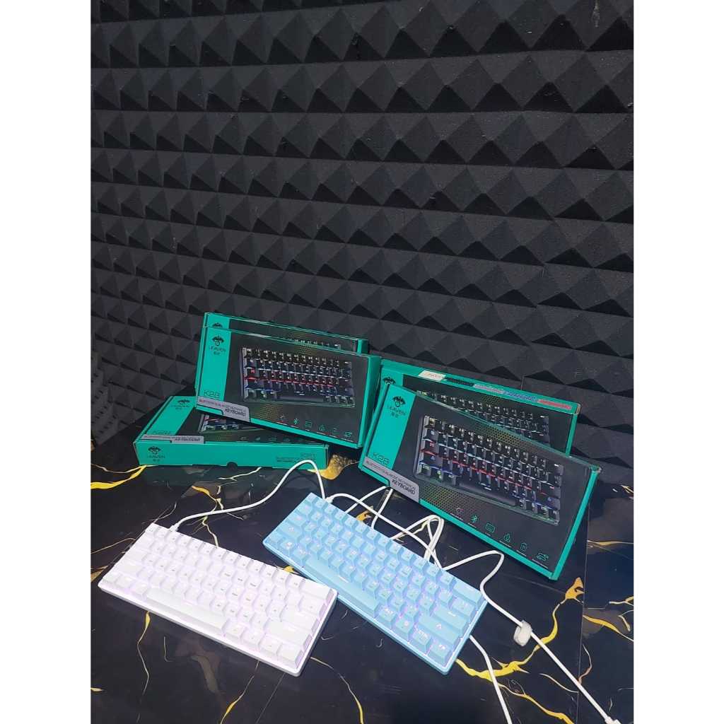 Leaven K28 – 61 Keys Mechanical Keyboard RGB