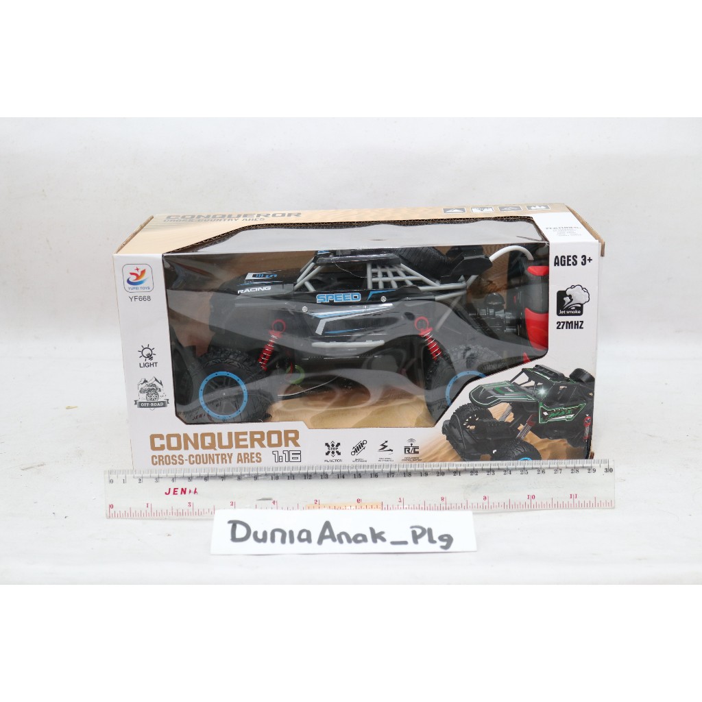 RC jeep Rock crawler high speed mainan remote control climbing offroad ukuran besar skala 1:16