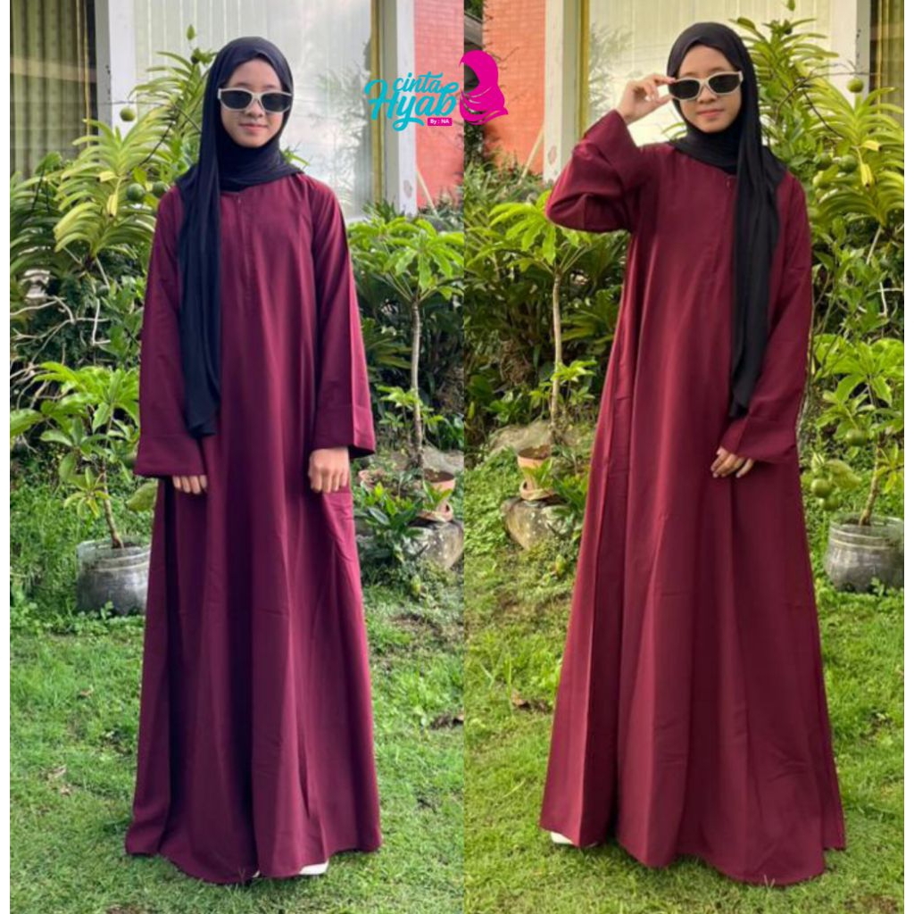 Inara Abaya Lebaran Gamis Remaja Abaya Umroh