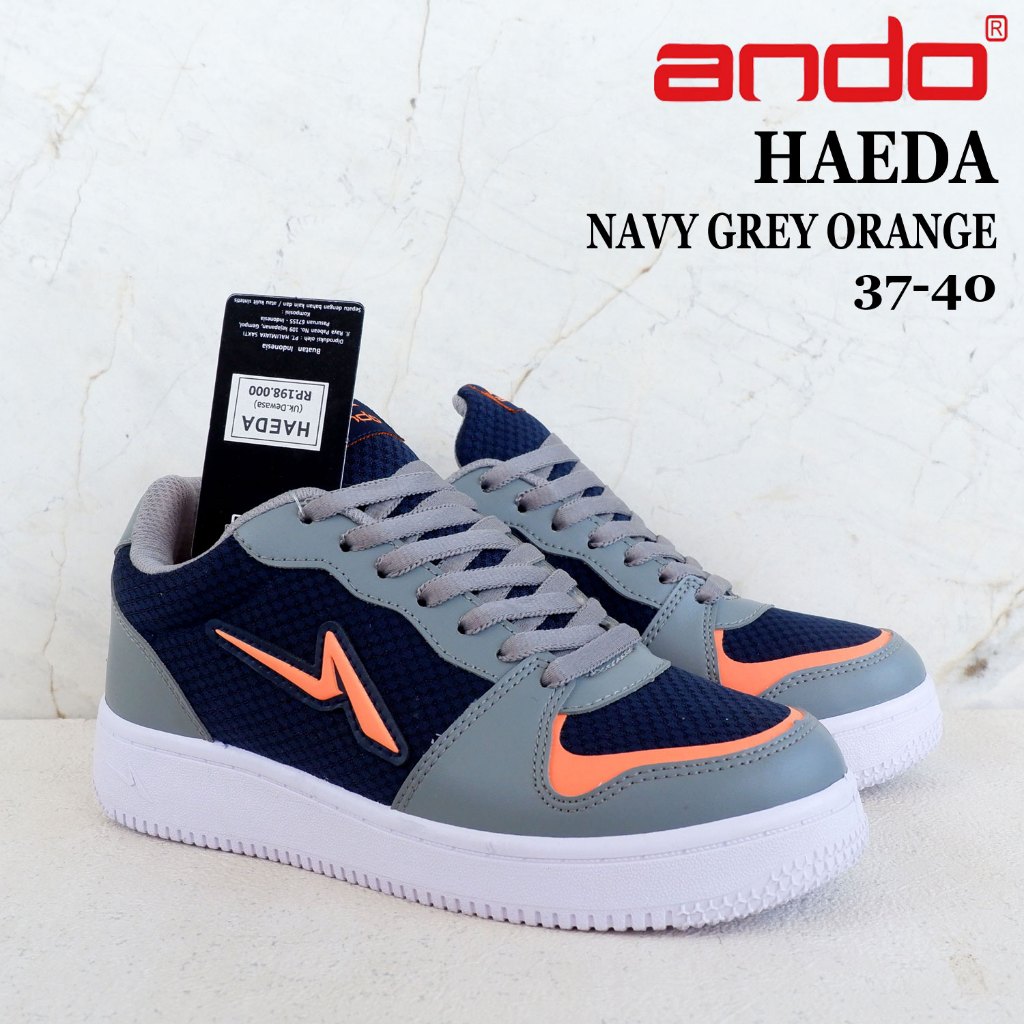 Sepatu ANDO wanita - Size 37-40 - HAEDA / RIVAKA / MORI V / ADISTY V / UV KYRA / VIDEL / NYQUA VELCR