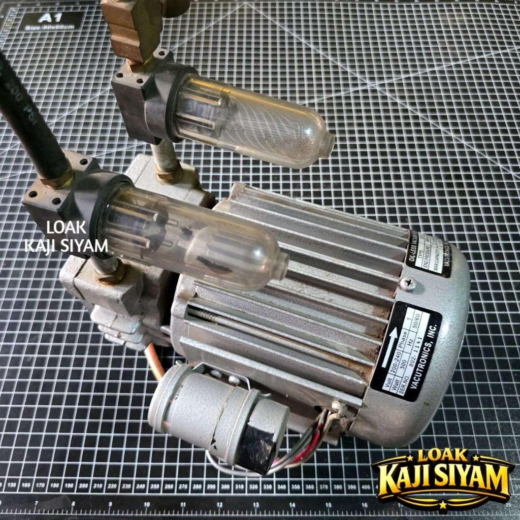 Kompresor Pompa Vakum Oil Less Vacuum Pump 220V 300W