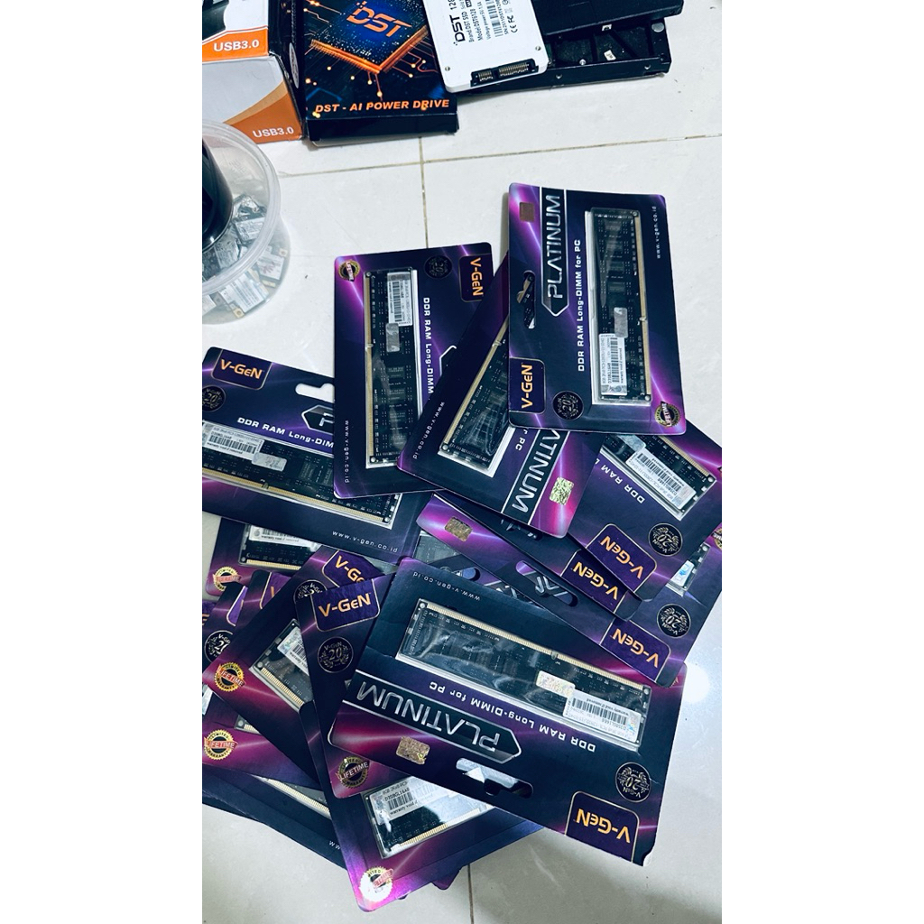 Ram vgen DDR3 8gb pc 12800u new lifetime