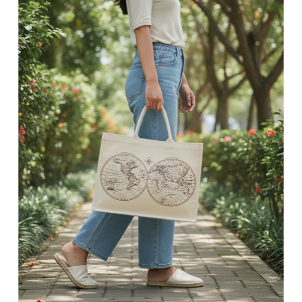 Tas Kanvas Premium Tebal / Totebag Kanvas Custom Print