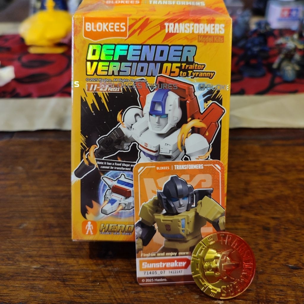 Blokees Sunstreaker Transformers Defender Version 05 (Dv05) OFC