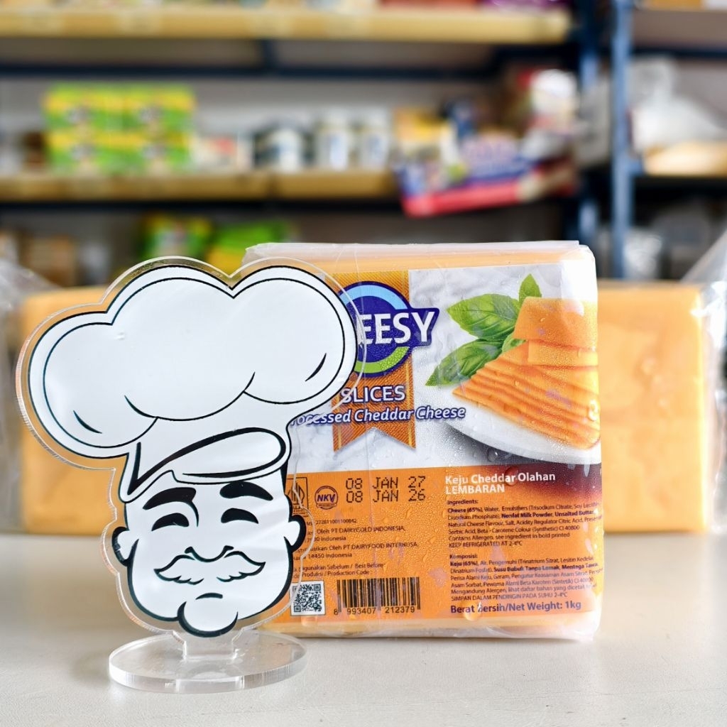 Keju Slice Orange Cheesy 28Slice / Keju Slice Melting Orange Cheesy 28 Slice / Cheesy Red Cheddar 28