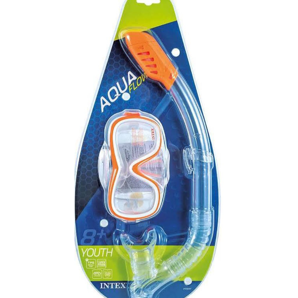 Intex Mask Snorkel Set Wave Rider Set Youth 55647