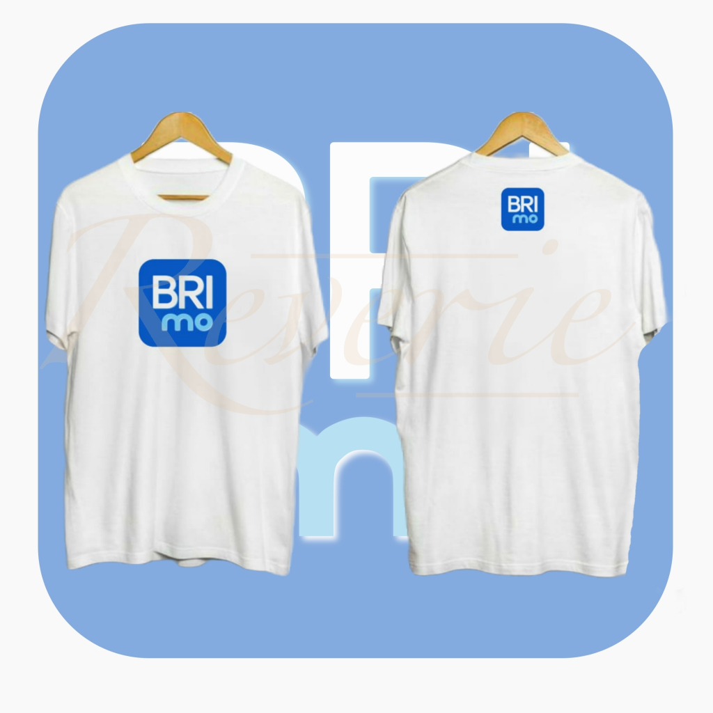 SERAGAM KAOS BRIMO NEW LOGO 2026 TSHIRT BAJU STAFF KARYAWAN BANK BRI KCU KCP
