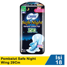 Charm Safe Night Wing 29 cm isi 5 | 18 pads