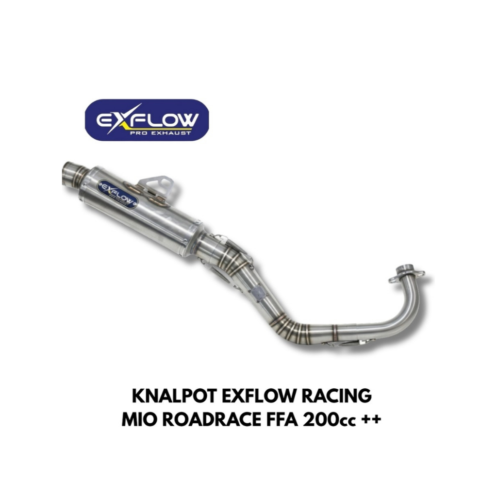 KNALPOT EXFLOW RACING MIO ROADRACE FFA 200CC - 250CC