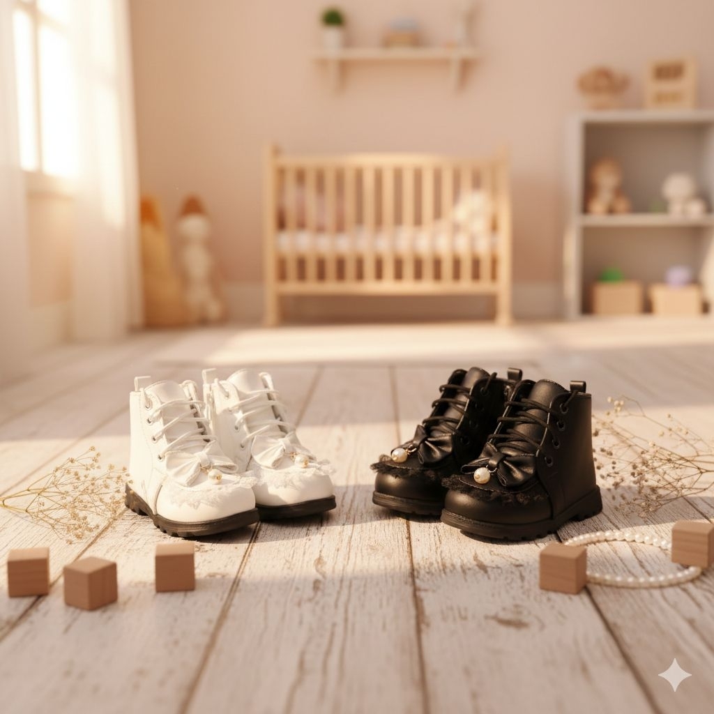 Sepatu boot anak perempuan terbaru usia 1 sampai 5 tahun Boot Vinica