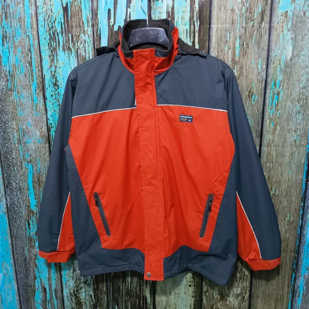 jaket outdoor GIOVANNI VALENTINO tebal size XL casual bagus