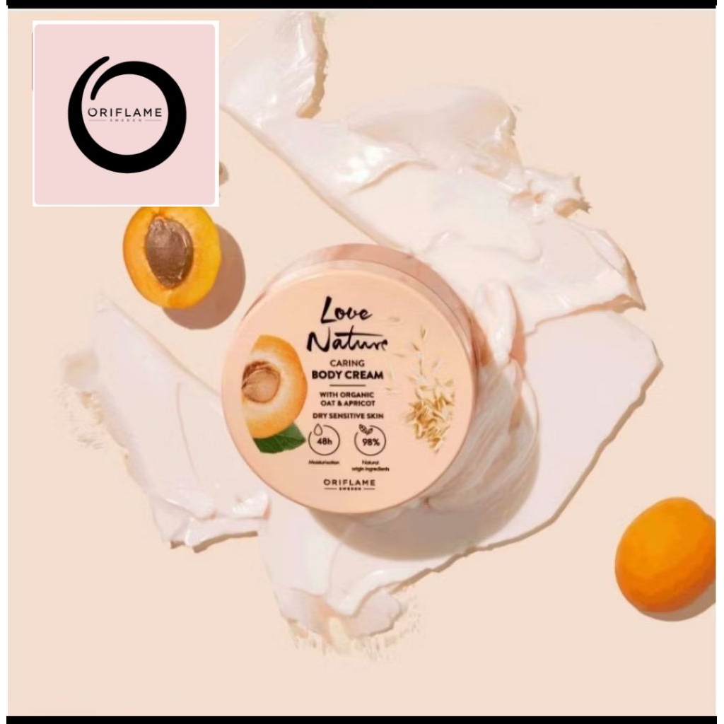love nature Body cream Oriflame exp 09/27