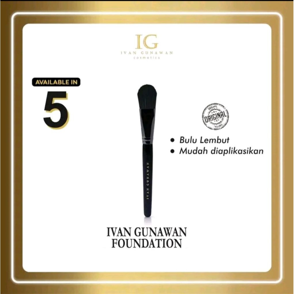 IVAN GUNAWAN COSMETICS - Aplikator Kuas Foundation