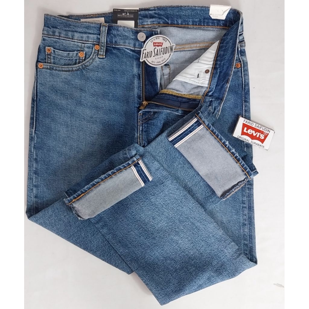 Le v i 's Men's 511 Slim Fit Jeans - Red Line Selvedge