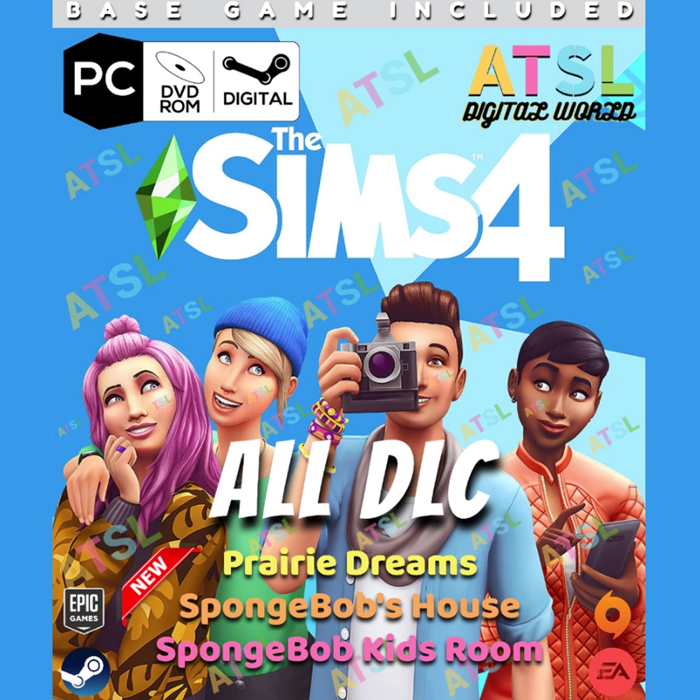 [Original] The Sims 4 Deluxe + FULL PACK ALL DLCs + CC dan MODS
