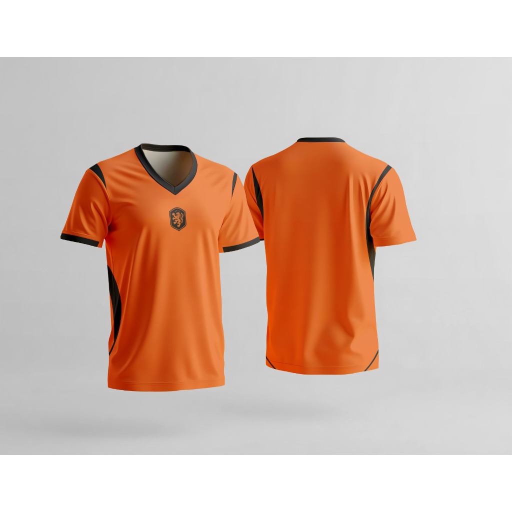 Jersey Bola TIMNAS BELANDA Unisex Oren (M L XL XXL)