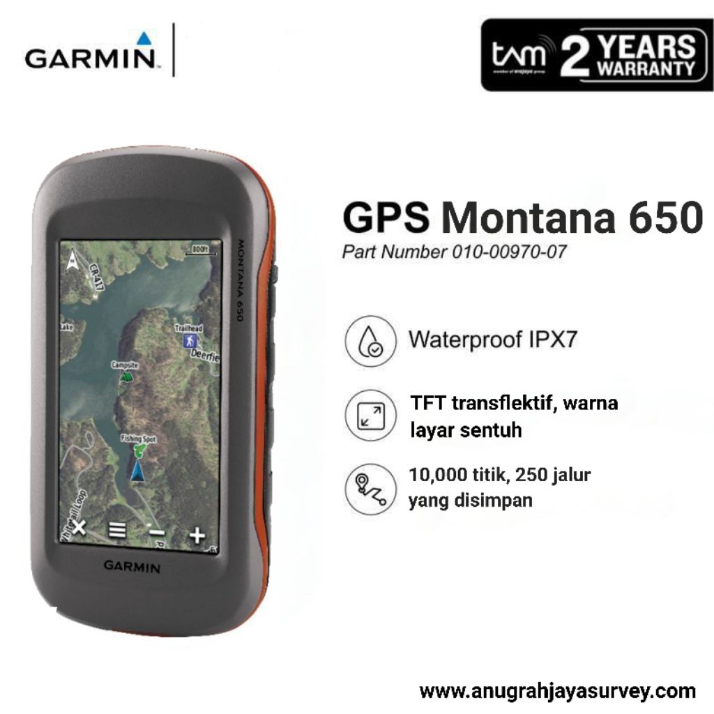 Gps Garmin Montana 650 Baru / Gps Garmin Montana 650 New