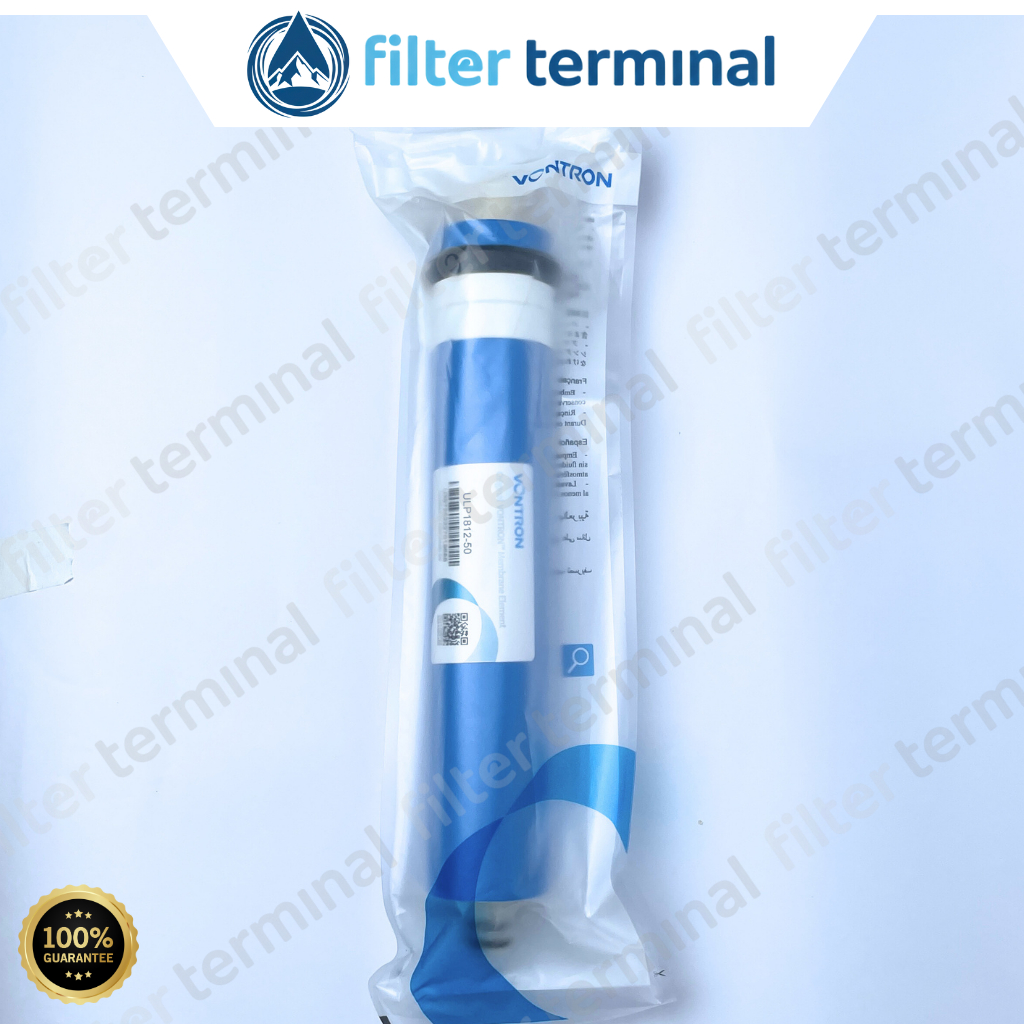 Membran RO 50 Gpd Vontron / Membran Vontron 1812 - 50 Gpd / Membran Undersink RO 50 Gpd Vontron