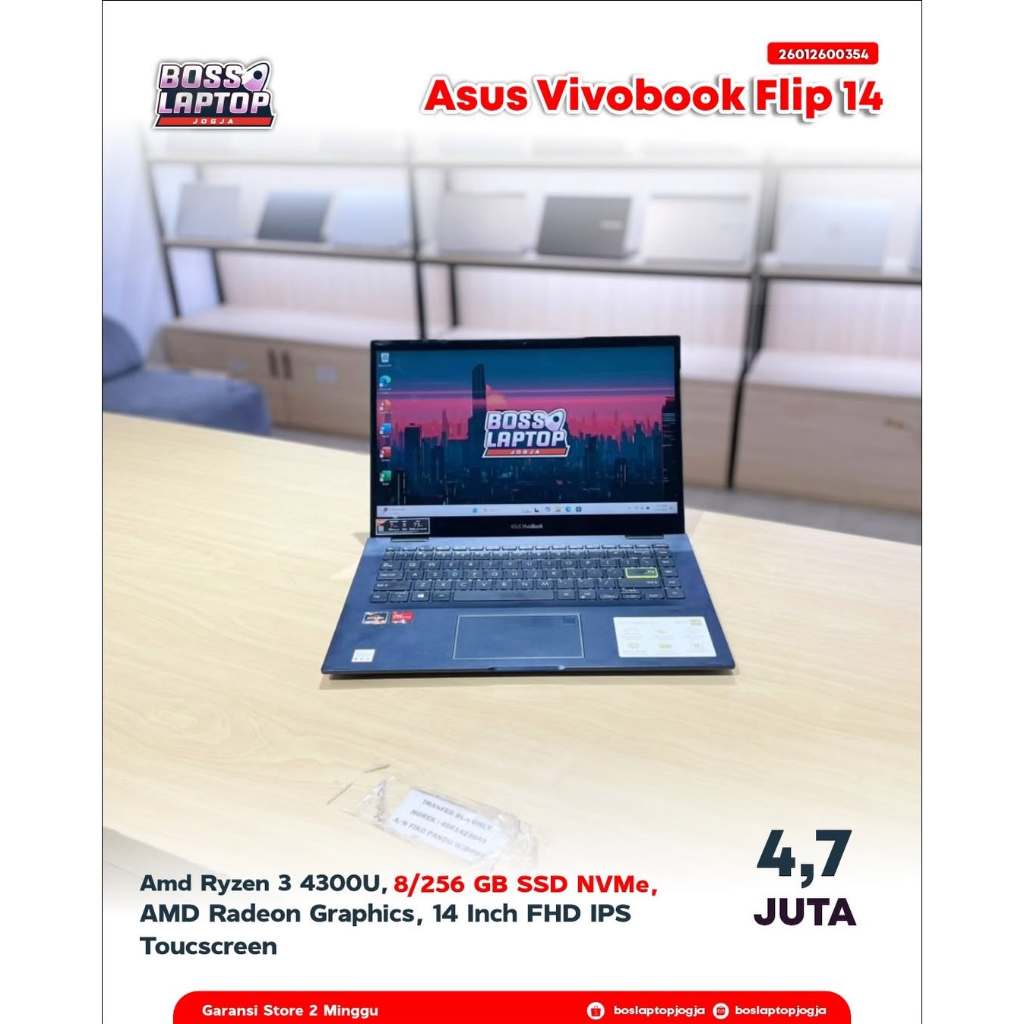 ASUS VIVOBOOK FLIP 14 TOUCHSCREEN 360*