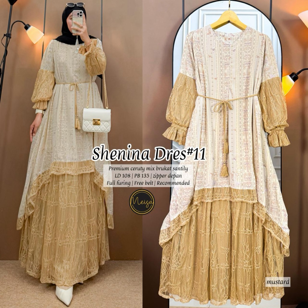 Raady Shenina Dress / Ansara Maxy / Narazu Maxy Premium Realpict