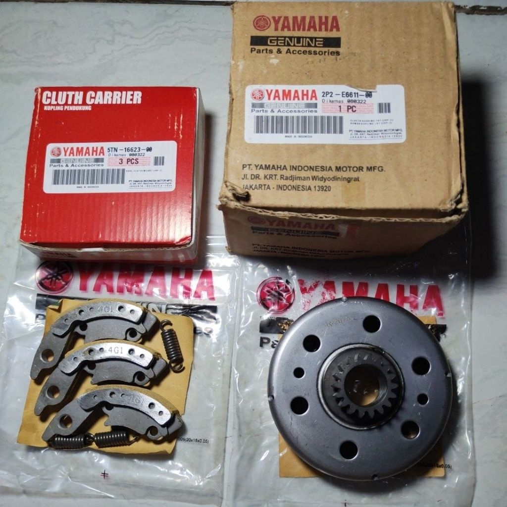 KAMPAS GANDA ASSY 5TN MANGKOK KAMPAS GANDA LONCENG 2P2 JUPITER Z1 VEGA ZR (21T) KAMPAS OTOMATIS GRAD