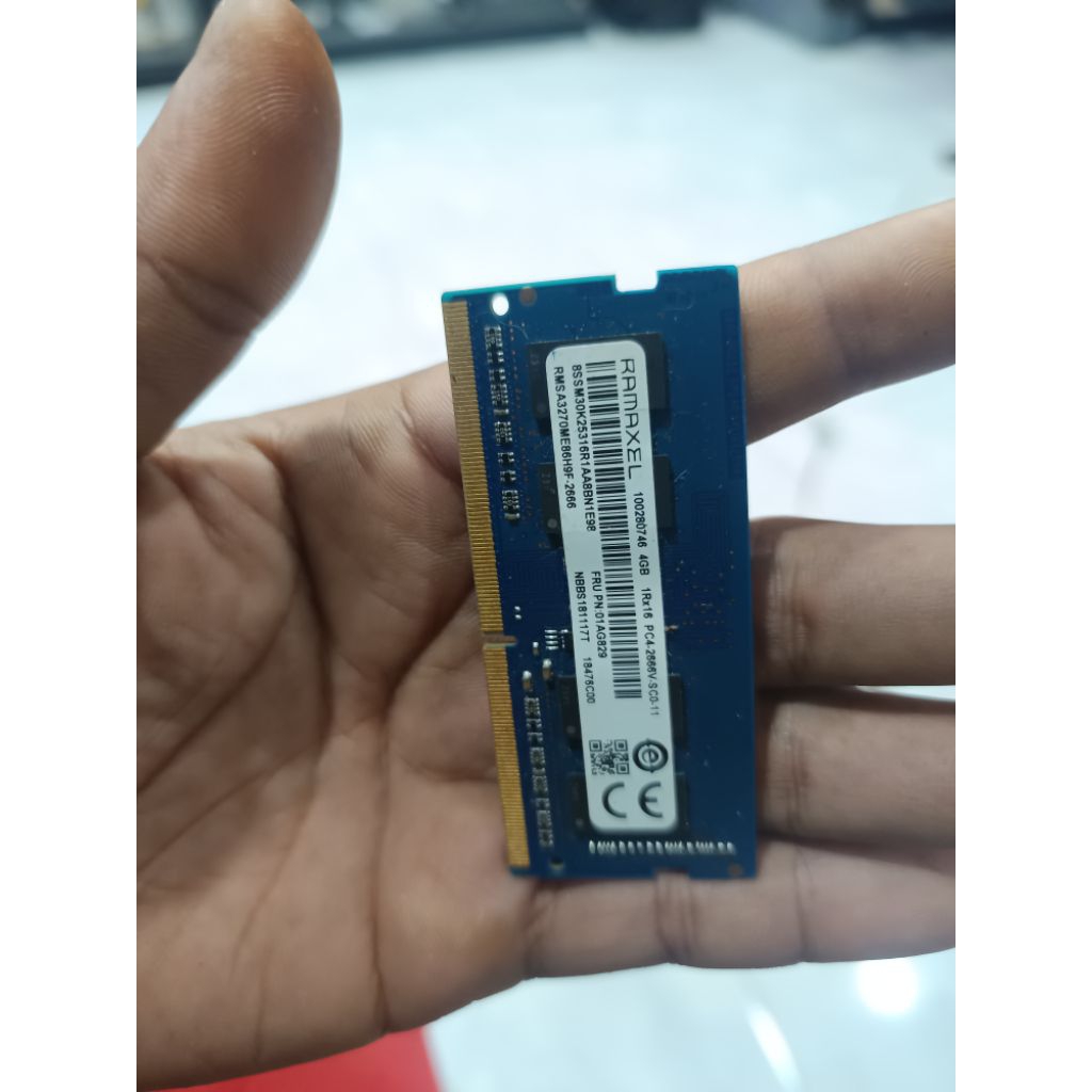 Ram Laptop Ramaxel 4GB 1Rx16 PC4