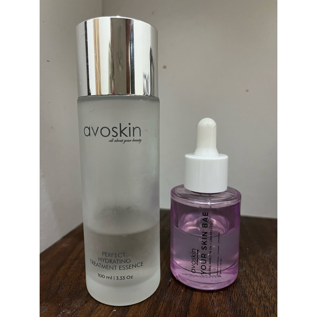 Preloved Avoskin ybs alpha arbutin & toner phte
