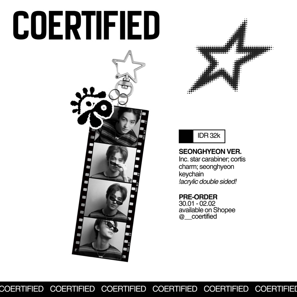 Seonghyeon Cortis Keychain (fanmade)