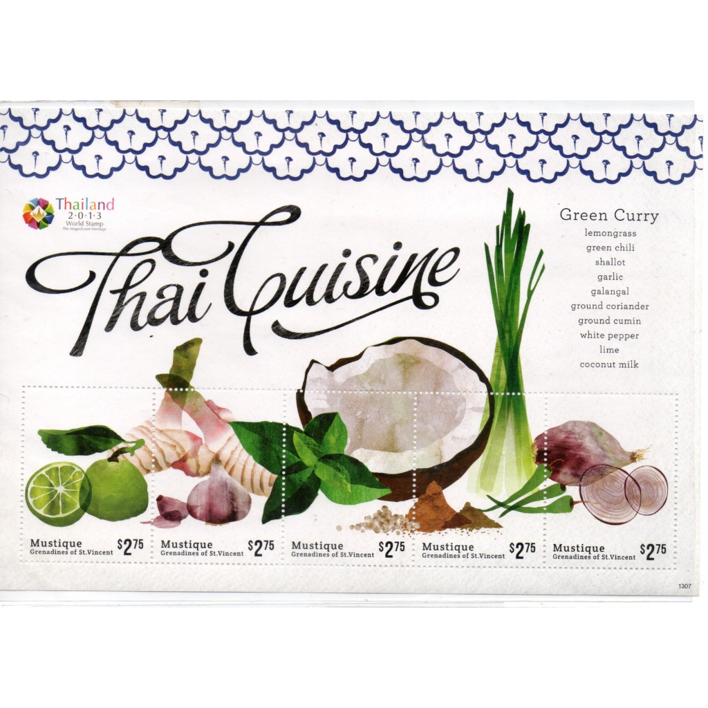 Prangko Tema Makanan 127 Mustique Grenada of St Vincent