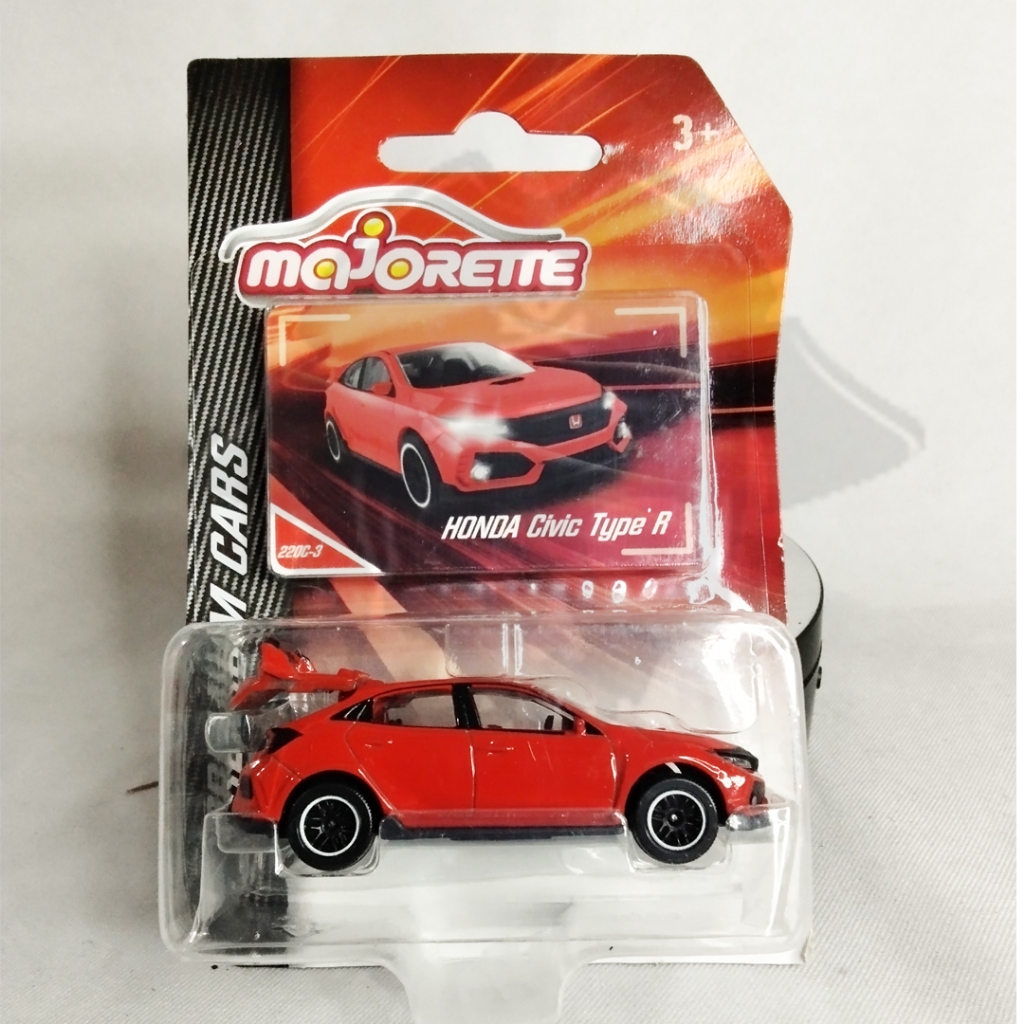 DIECAST MAJORETTE HONDA CIVIC TYPE R, DIECAST HONDA CIVIC TYPE R MOVING PARTS
