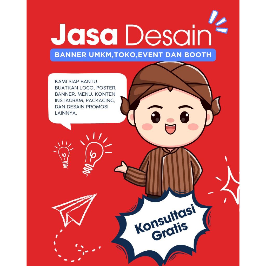 Jasa Desain Banner / Spanduk / X Banner / Roll Banner