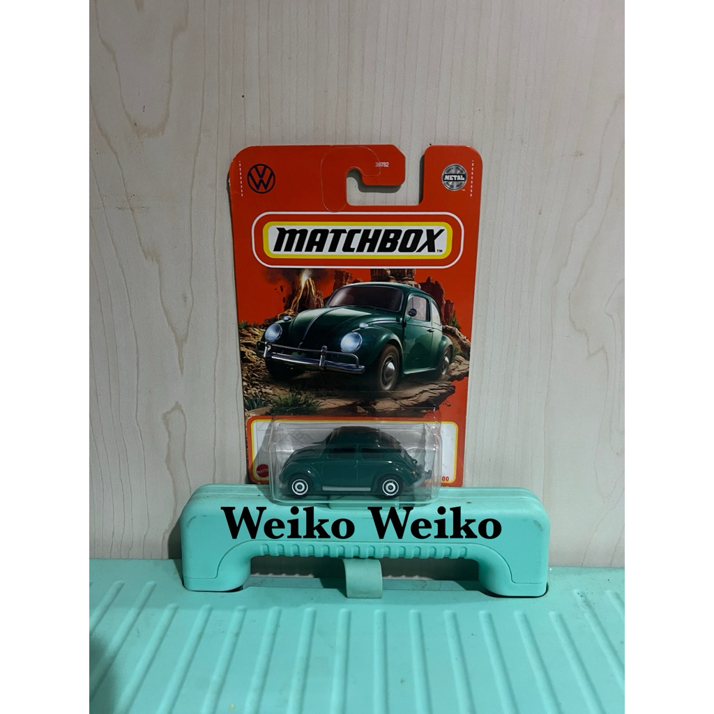 matchbox 1962 volkswagen beetle green