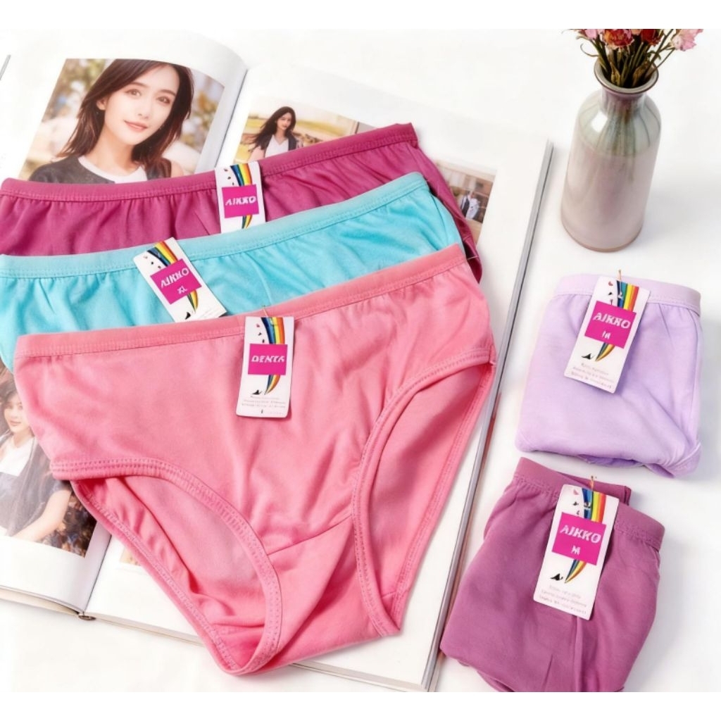 (READY) CD CELANA DALAM WANITA 3 PCS & 6 PCS