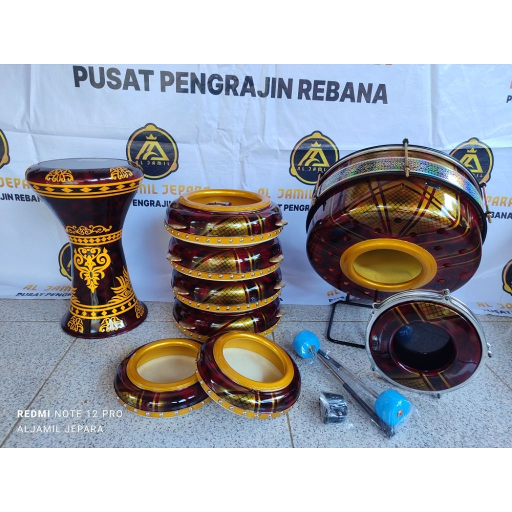 REBANA HADROH POLOS NATURAL JEPARA