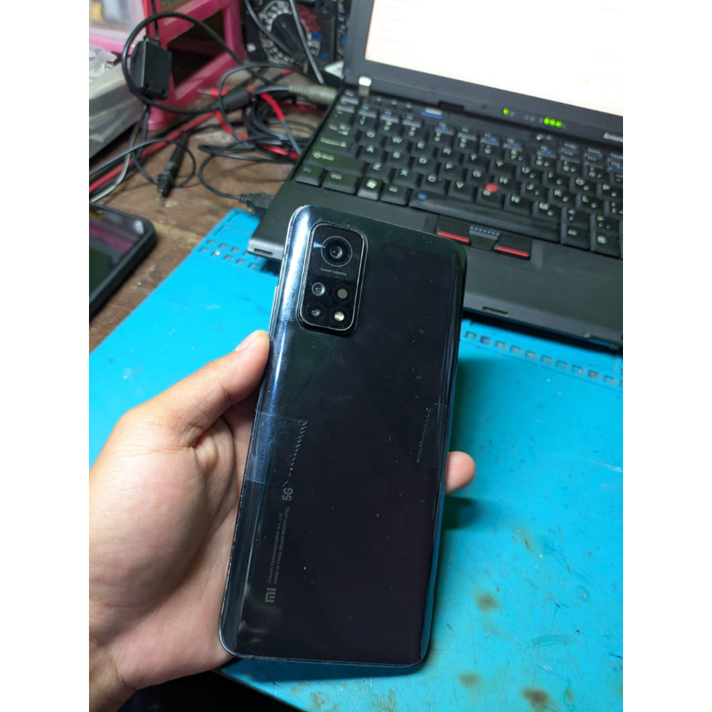 UNIT MI 10T 5G 8/128 MATOT LCD NORMAL TESTED BACA DESKRIPSI