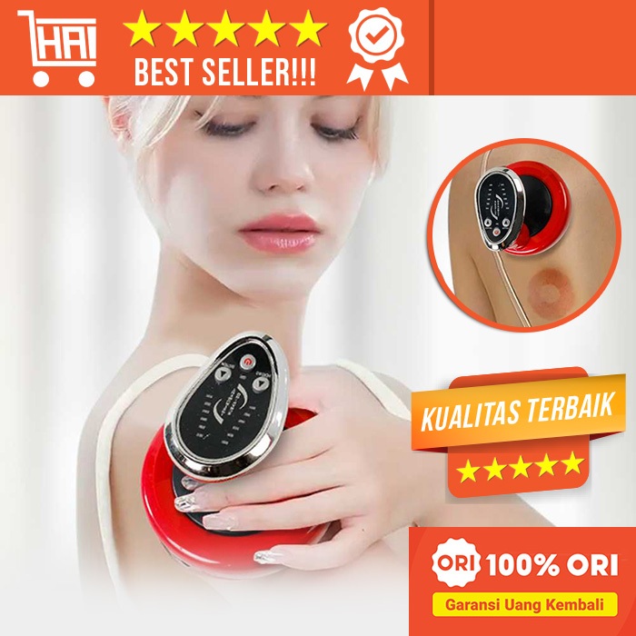 ALAT KEROKAN BADAN KERIKAN MASUK ANGIN TANDUK KEROKAN ELEKTRIK TERAPI BEKAM KOP ANGIN KEROK ELECTRIC