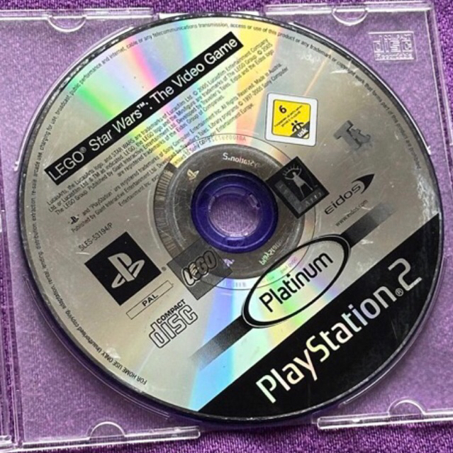 kaset ps2 ori pal lego star wars the video game
