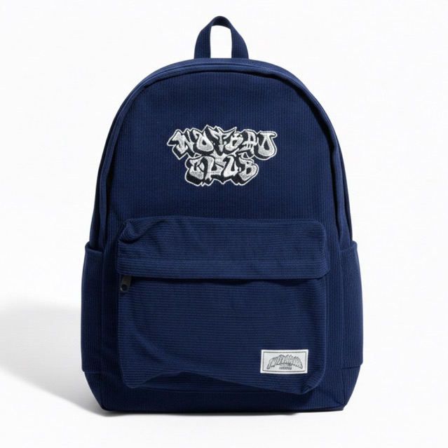 RANSEL CORDUROY NOTBADCLUB SERIES SPEED CHROMEHEART TAS SEKOLAH