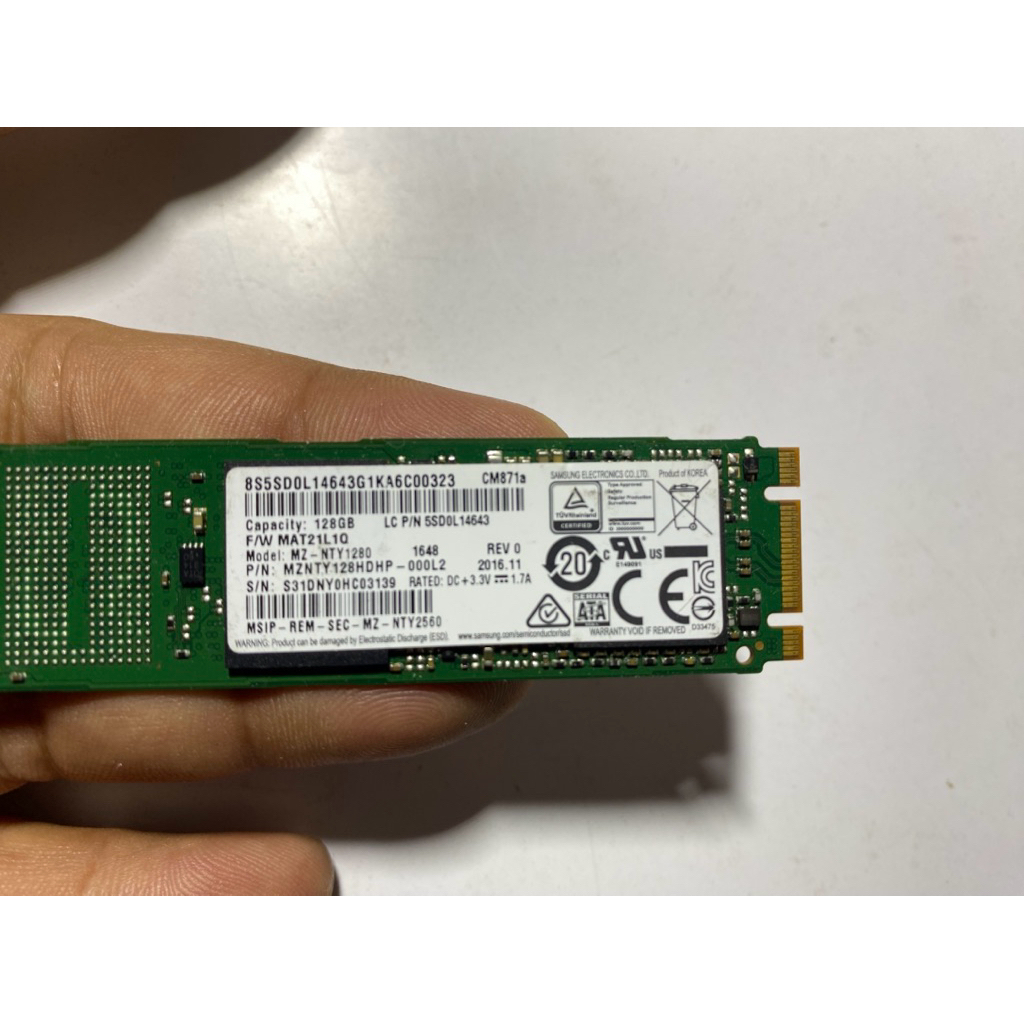 SSD M.2 128gb SAMSUNG
