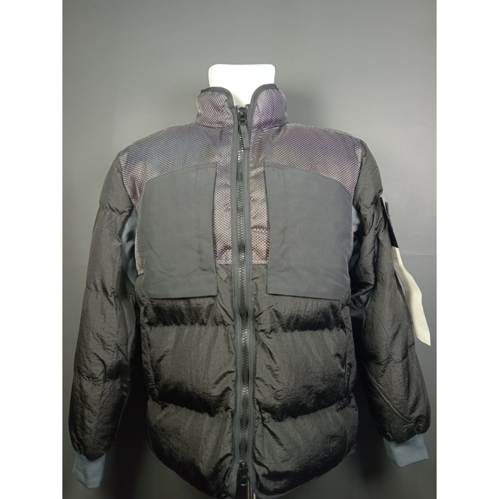 jaket bulang stone ISLAND black//blue outhentic