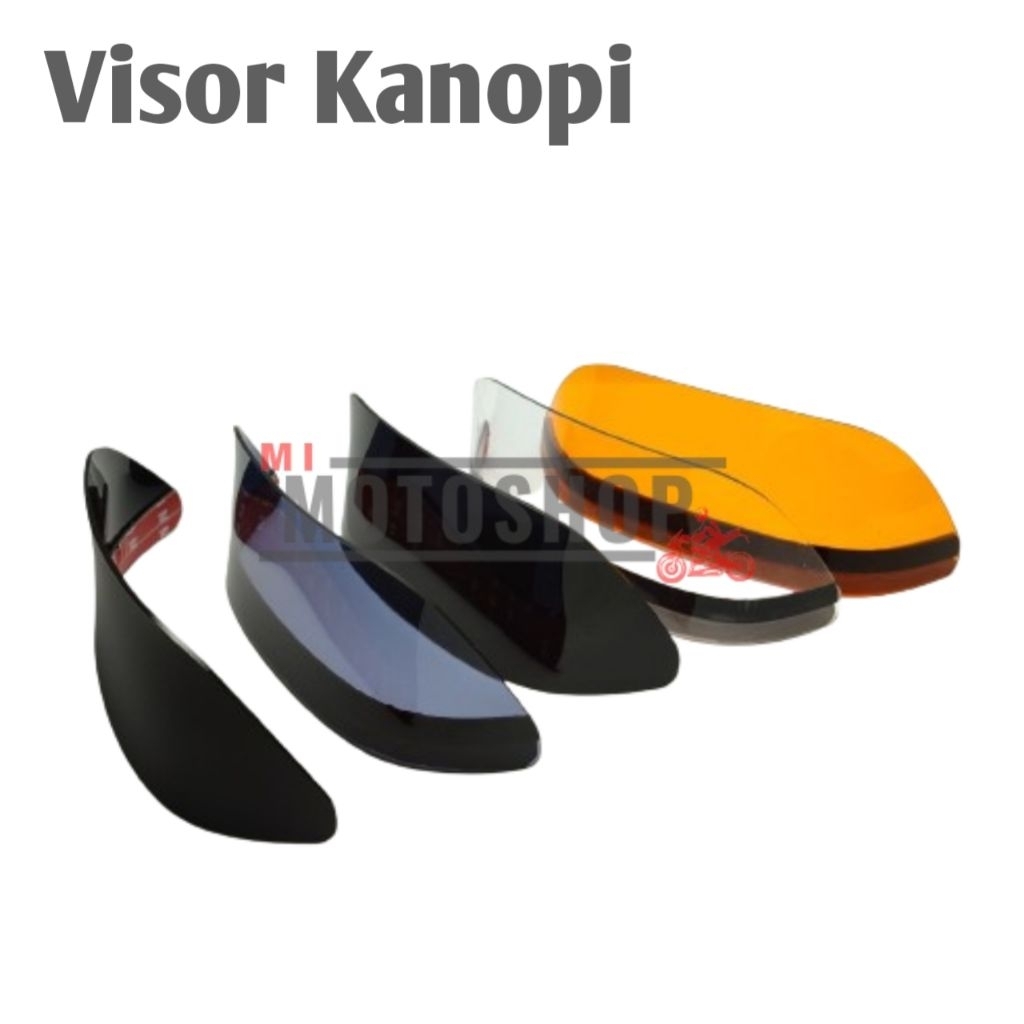Visor kanopi speedo grand filano, aksesoris motor bahan akrilik yamaha grand filano, kanopi speedome