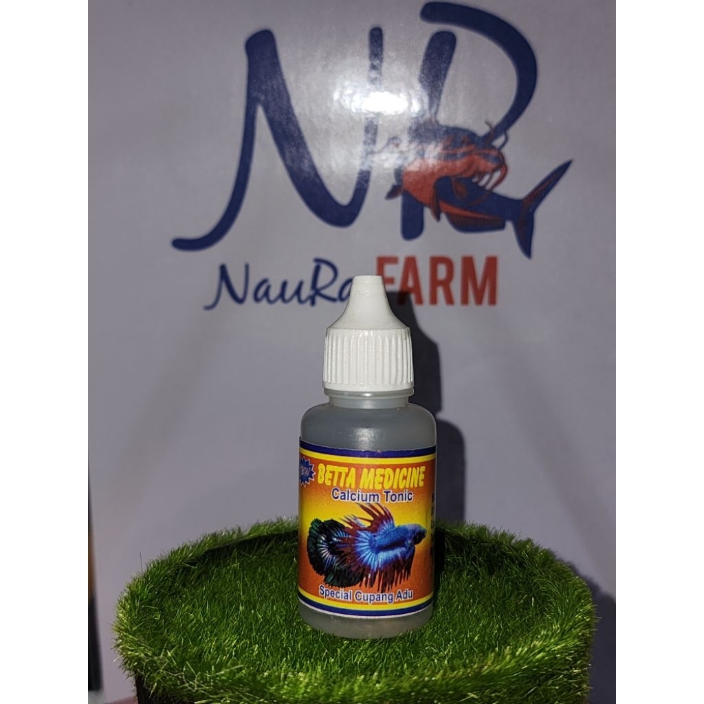 Betta Medicine Calcium Tonic 300 ml Vitamin dan Obat Cupang Hias Adu Ikan untuk Tulang Kekebalan Tub