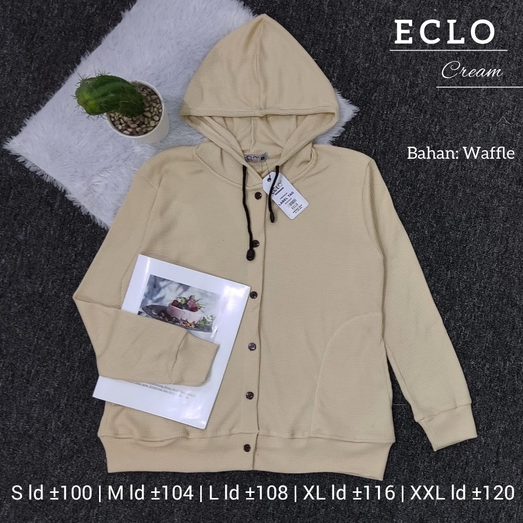 Jaket Hoodie Eclo