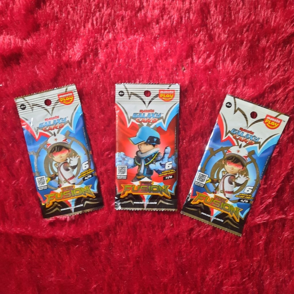 KARTU BOBOIBOY PACK FUSION MONSTA GALAXY CARD